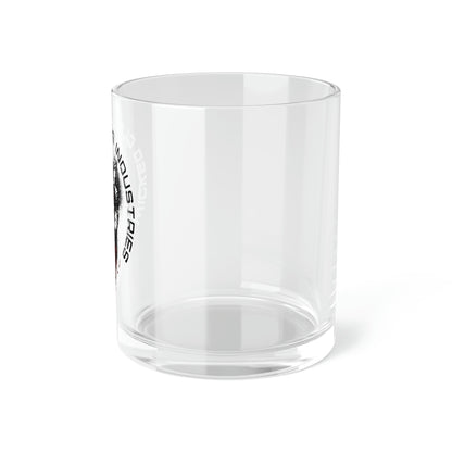 Blood Moon Rising Bar Glass