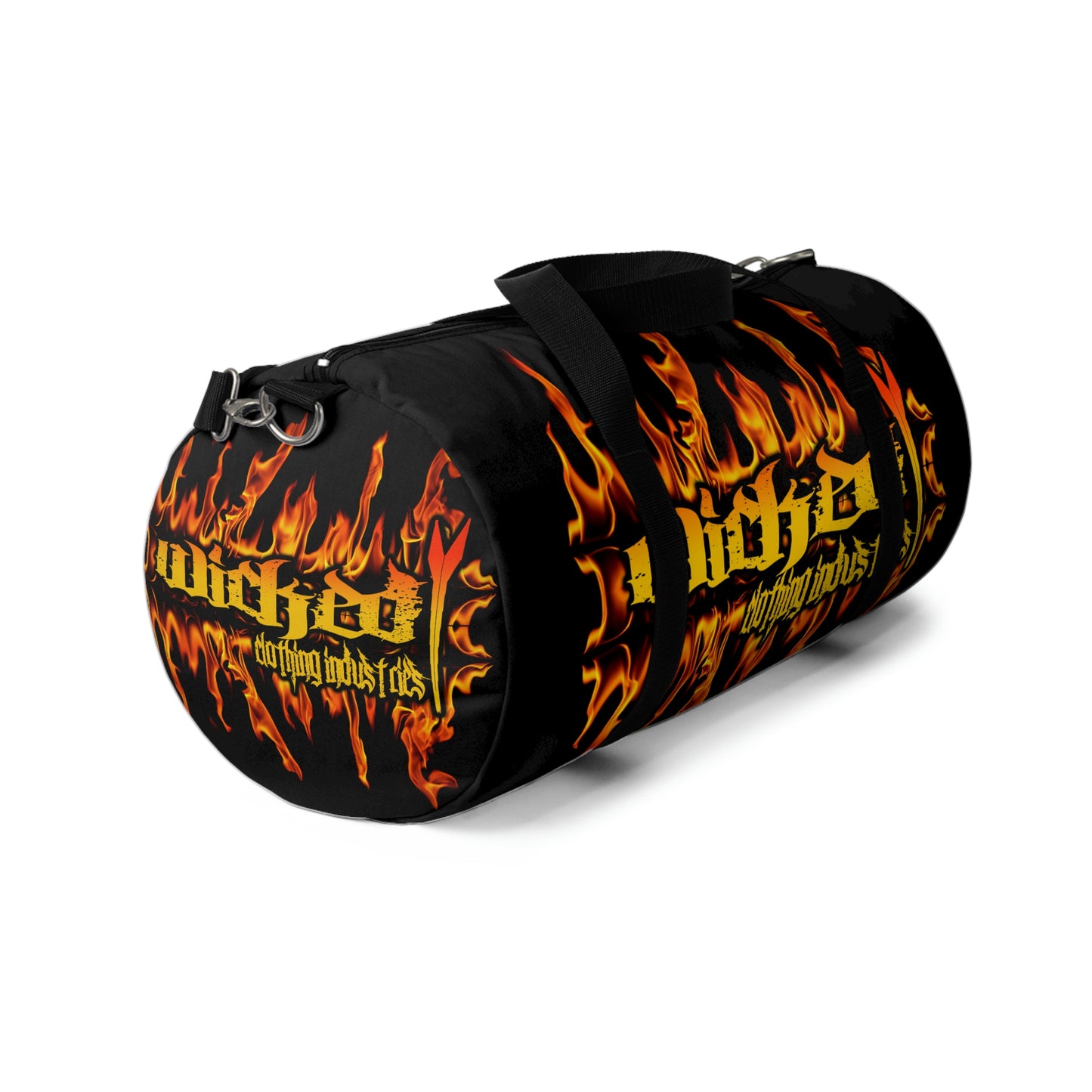 Wicked Flamed Duffel Bag