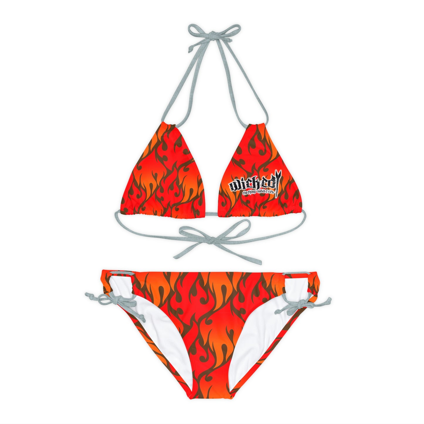 Rebel Love Strappy Bikini Set