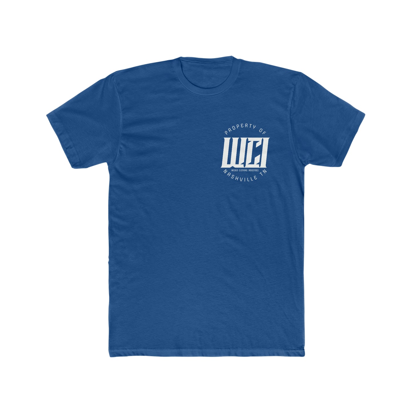 Wicked Storm White/ /WCI T Shirt 2 Side Front /Back