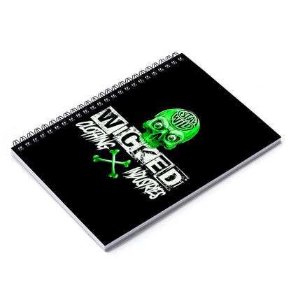 Stay Wild /Green Machine/Spiral Notebook - Ruled Line