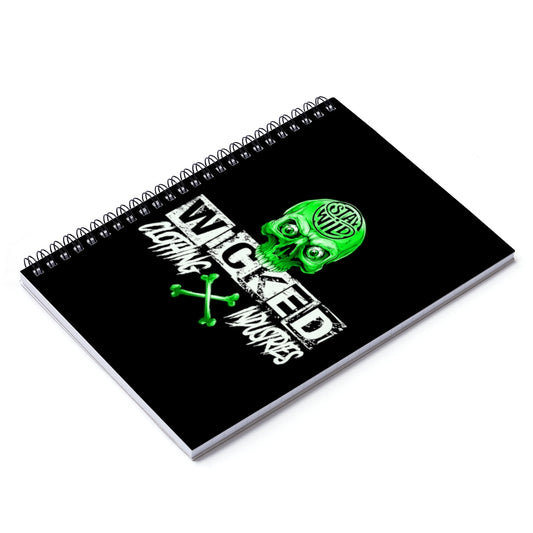 Stay Wild /Green Machine/Spiral Notebook - Ruled Line