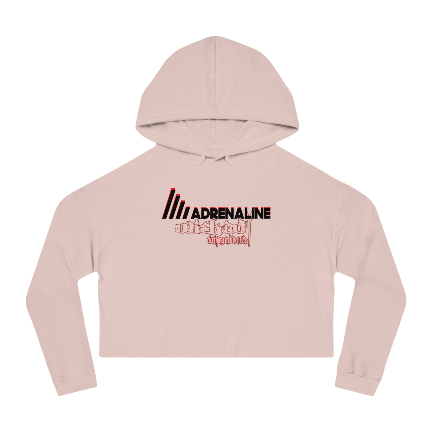 Adrenaline 2/ Cropped Hoodie