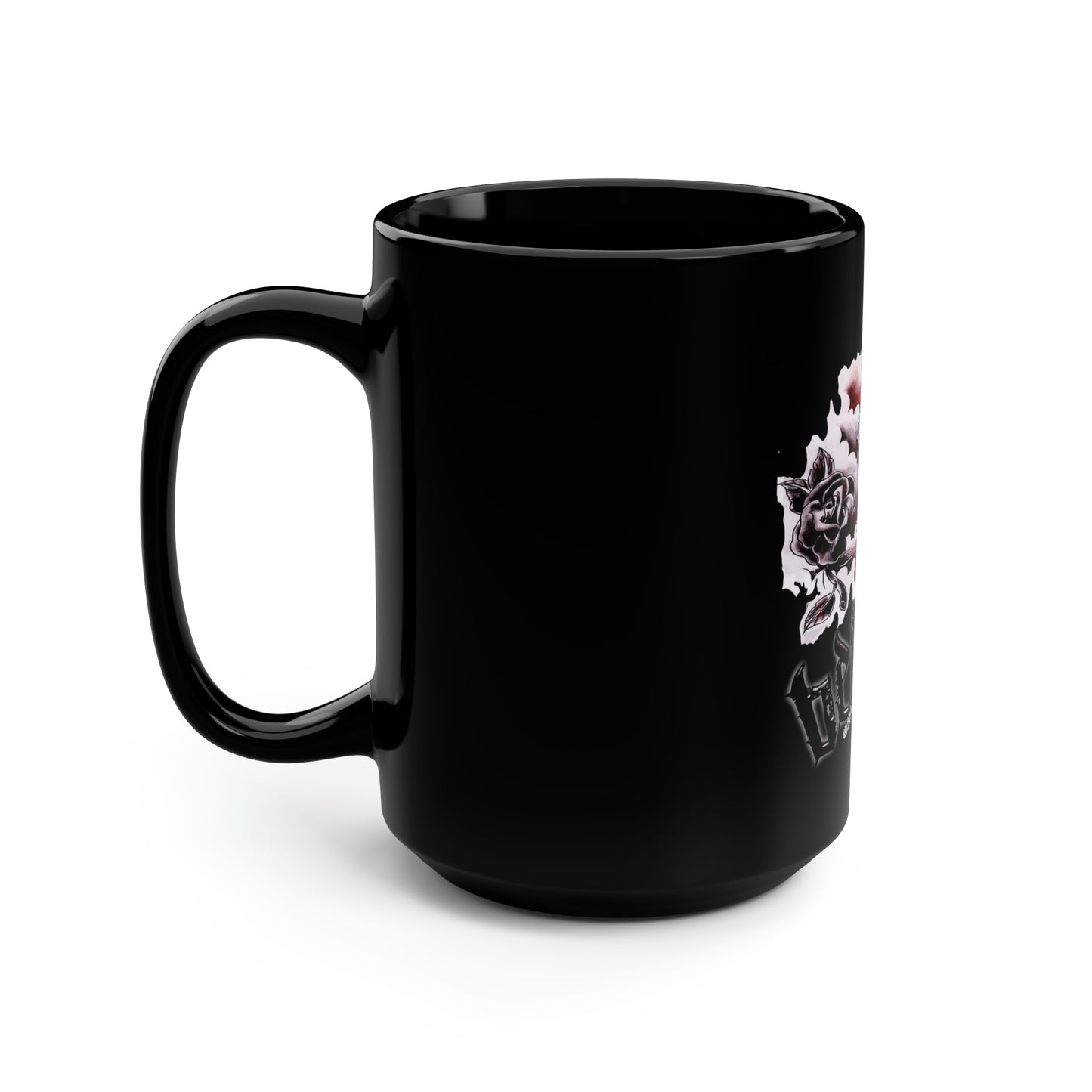Believe E.L. Black Mug, 15oz