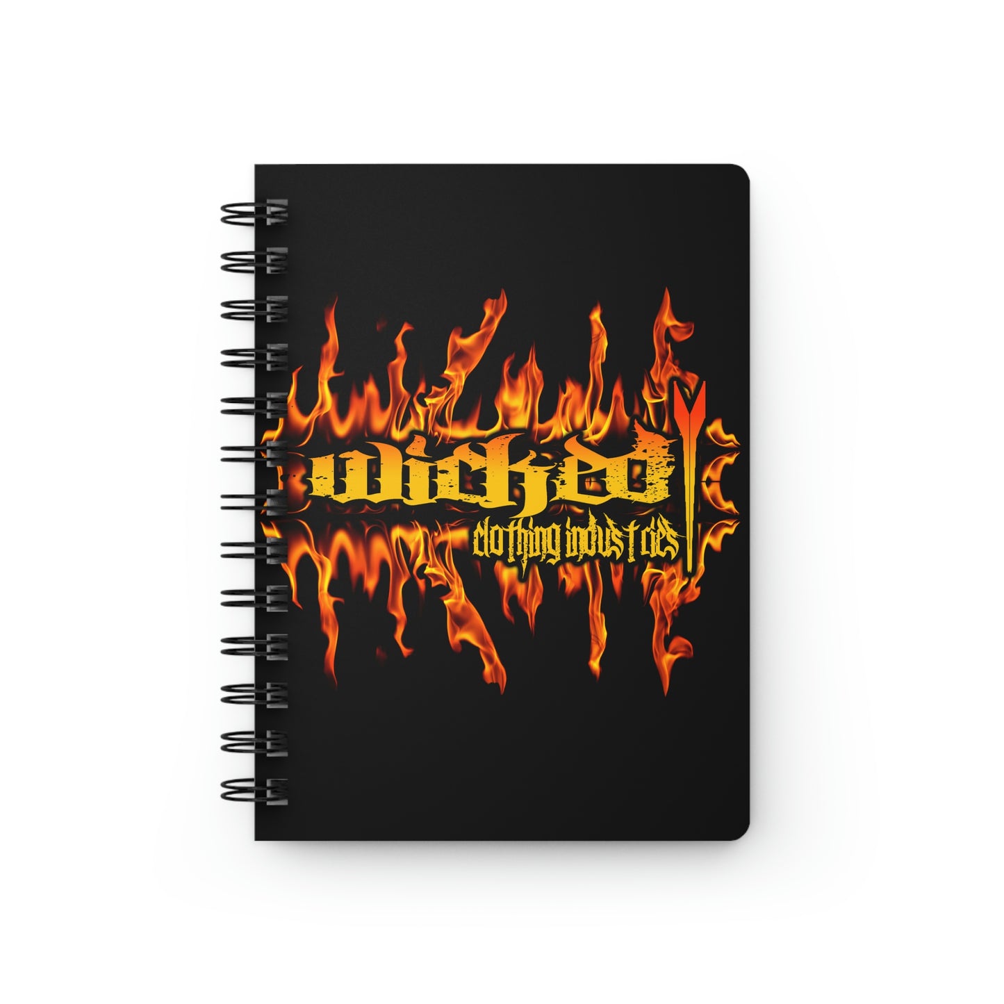 Wicked Flames /Spiral Bound Journal