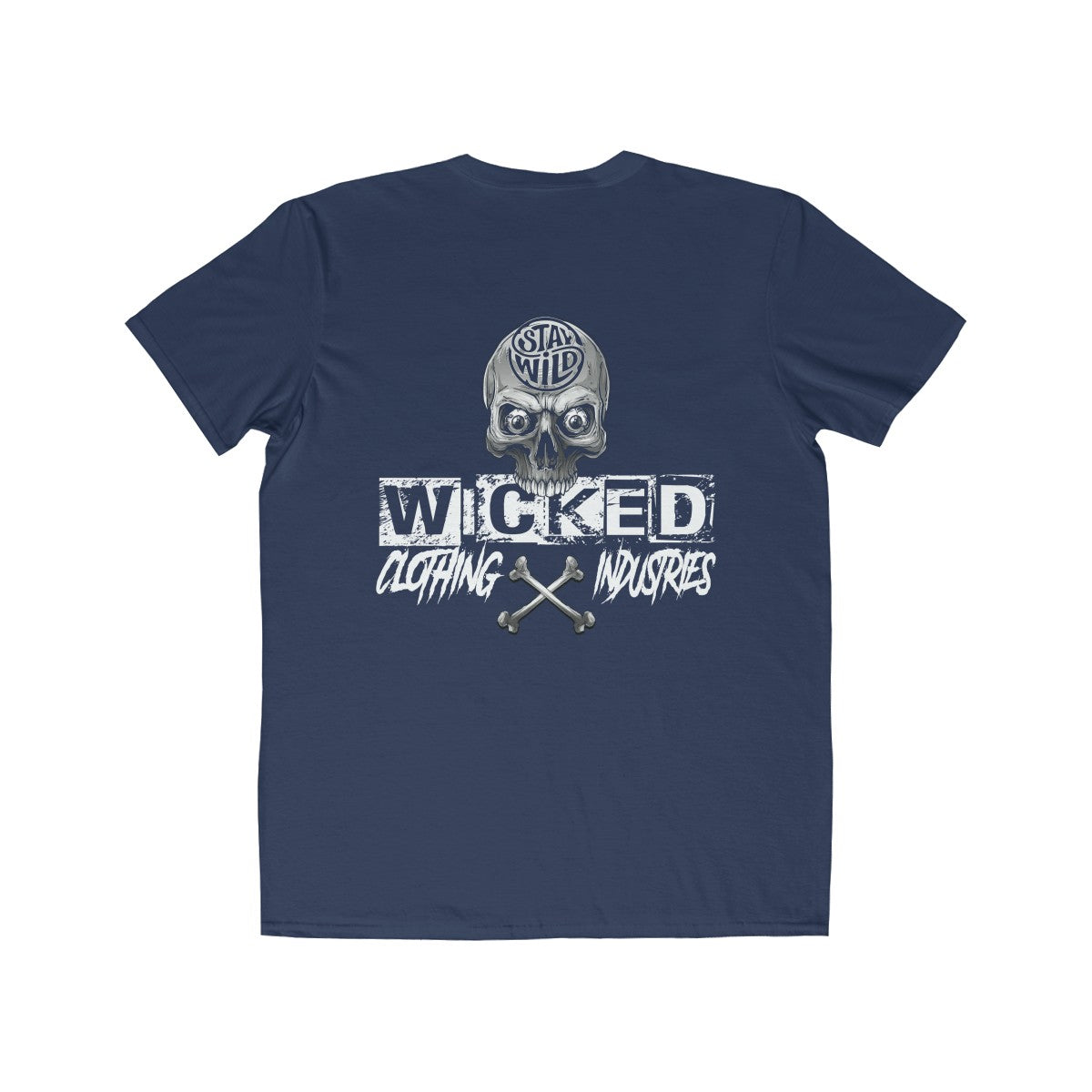 Stay Wild/ Black N White/ Men's  Tee