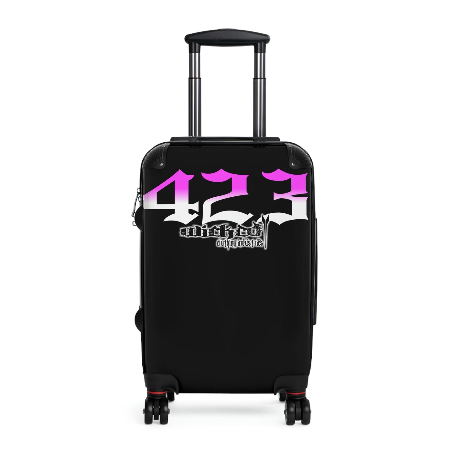 Wicked 423 Hot Pink /White Suitcases