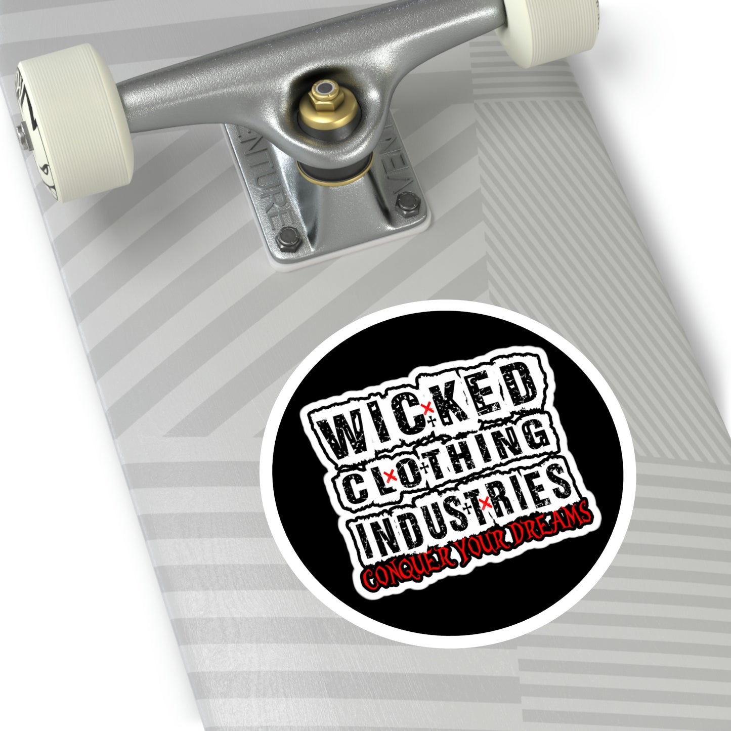 Conquer Your Dreams Stickers, Indoor\Outdoor