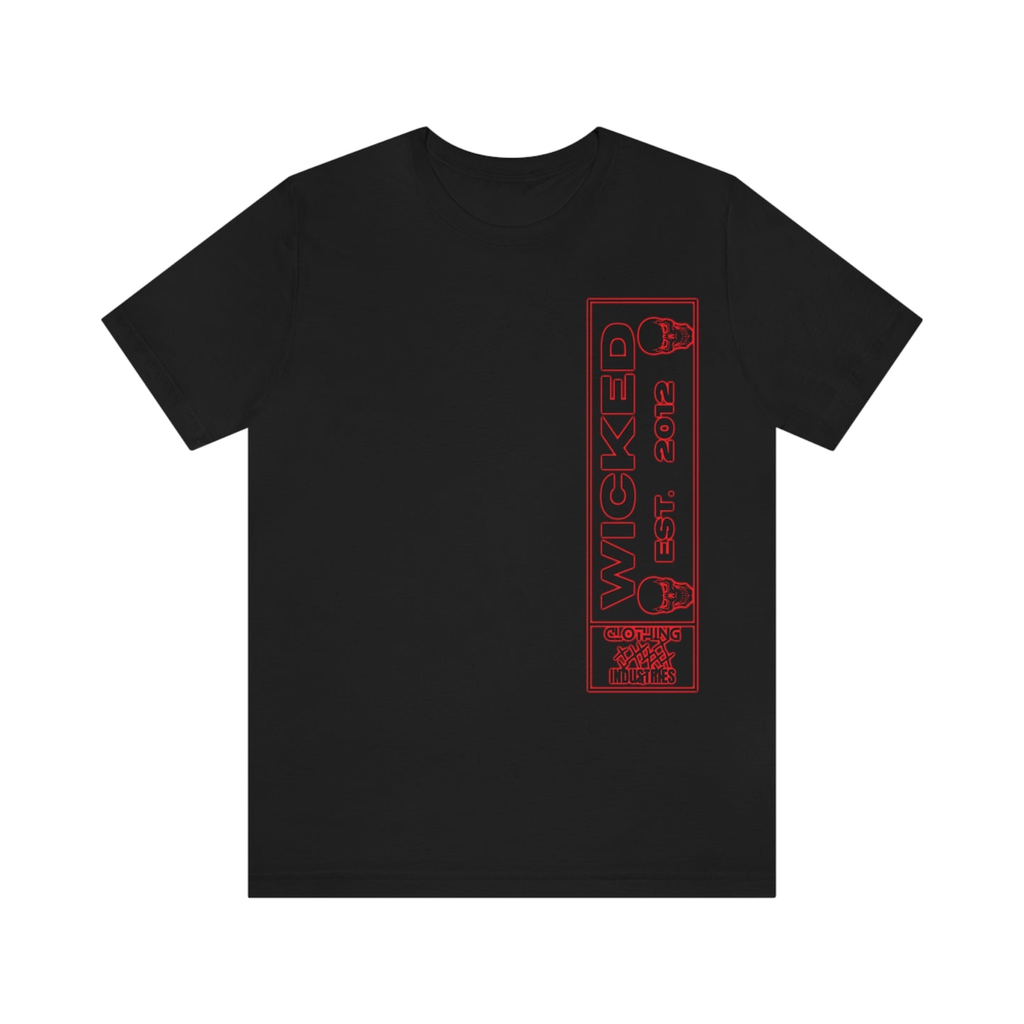 2012 Red Short Sleeve Tee