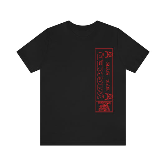 2012 Red Short Sleeve Tee