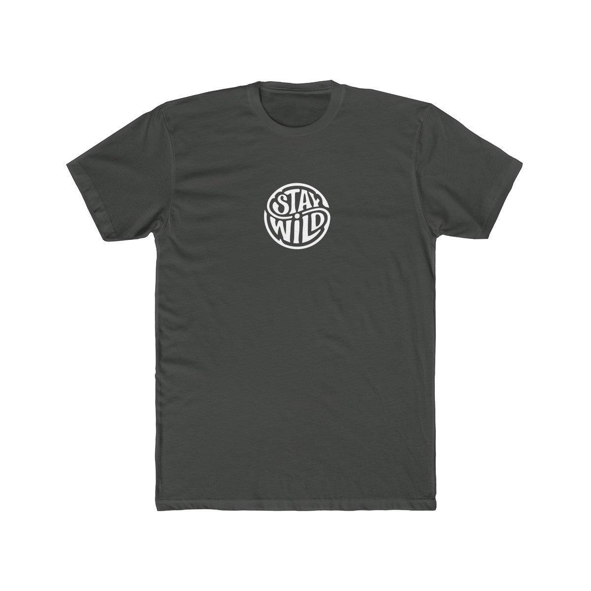 Stay Wild/Light Blue /Men's  Crew Tee