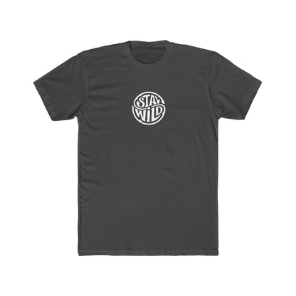 Stay Wild/Light Blue /Men's  Crew Tee