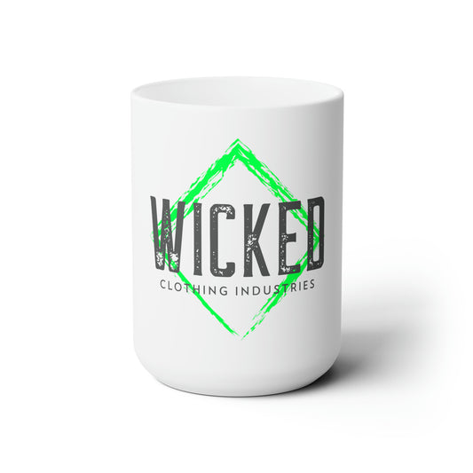 Faded Out Vintage Black WCI / White Mug