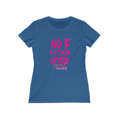 No Fucks Given/ Pink/ Tee Shirt