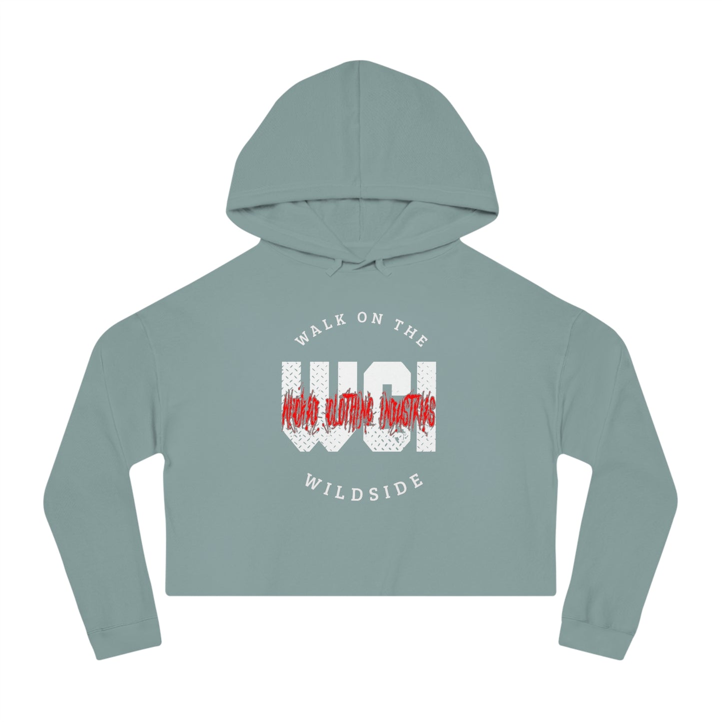 Walk On The Wildside 2/ Cropped Hooded Sweatshirt