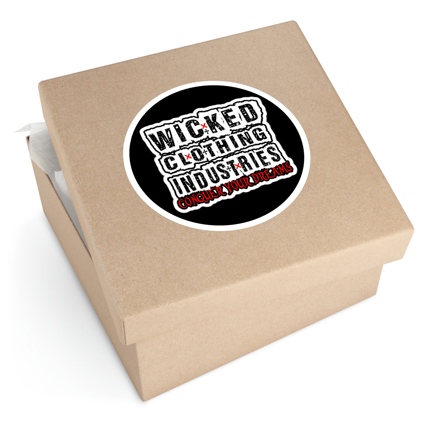 Conquer Your Dreams Stickers, Indoor\Outdoor