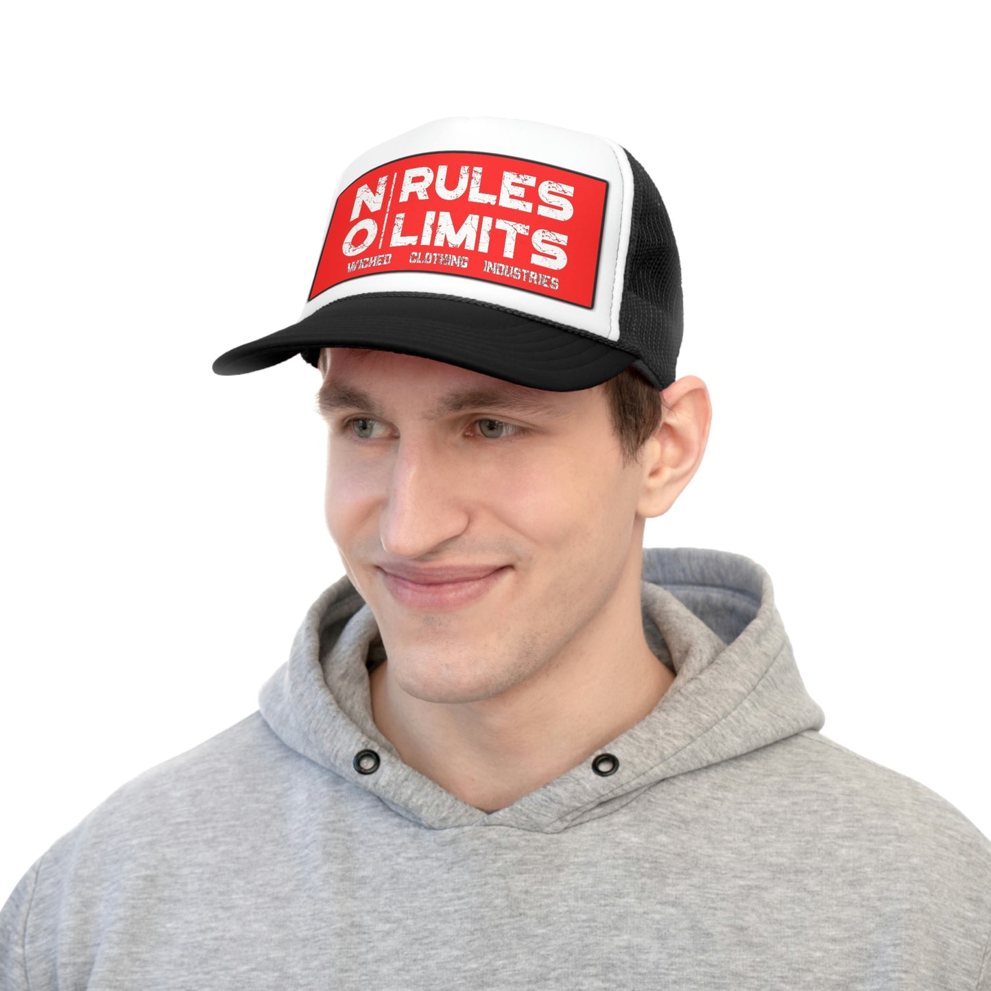No Rules No Limits Trucker  Hat