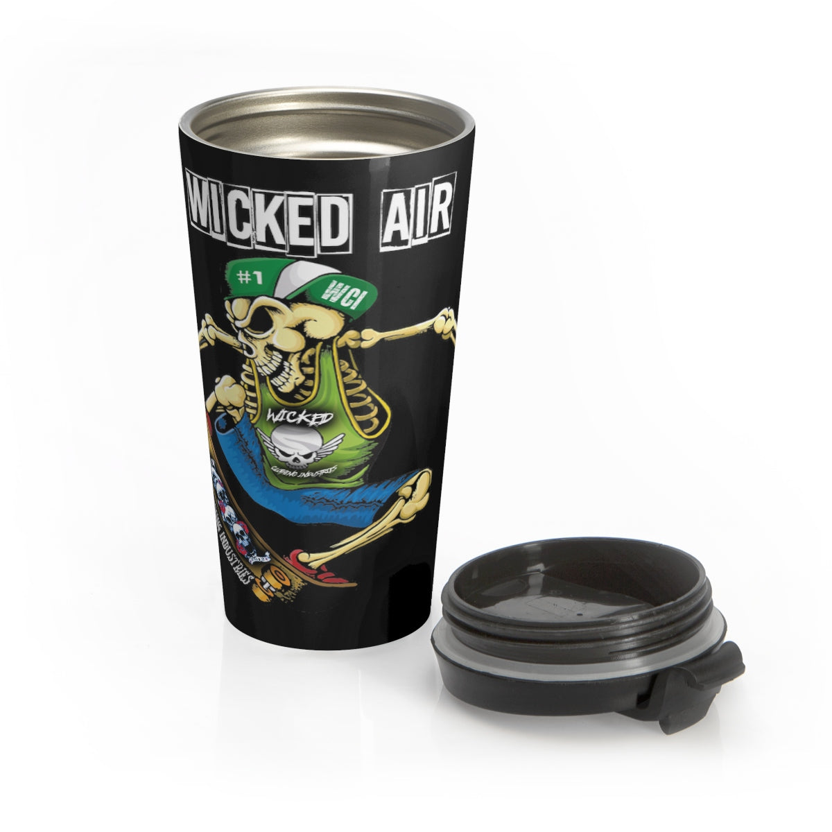Stainless Steel Travel Mug WICKED AIR
