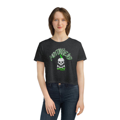 Motorhead Flowy Cropped Tee