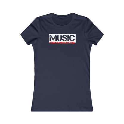 Music Passion Feeds The Soul Women's  Tee