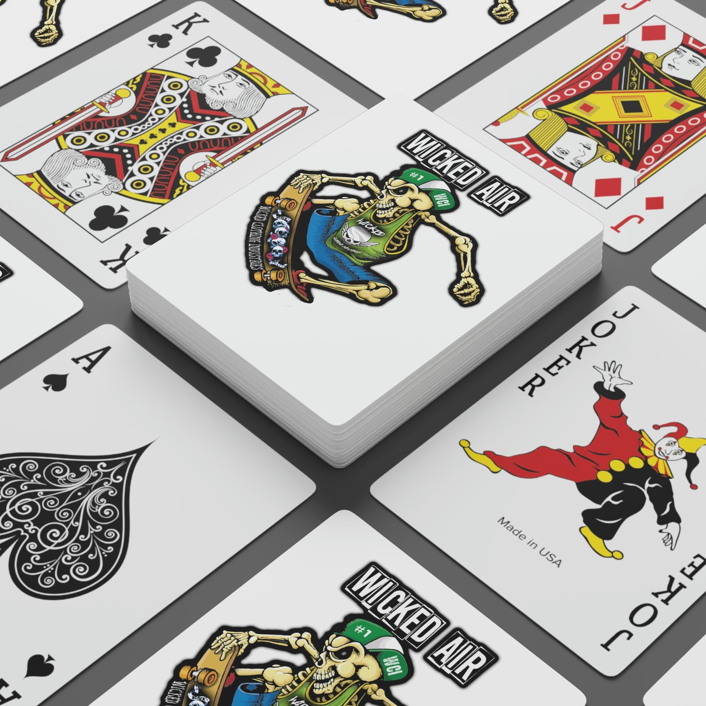 Wicked Air Poker Cards