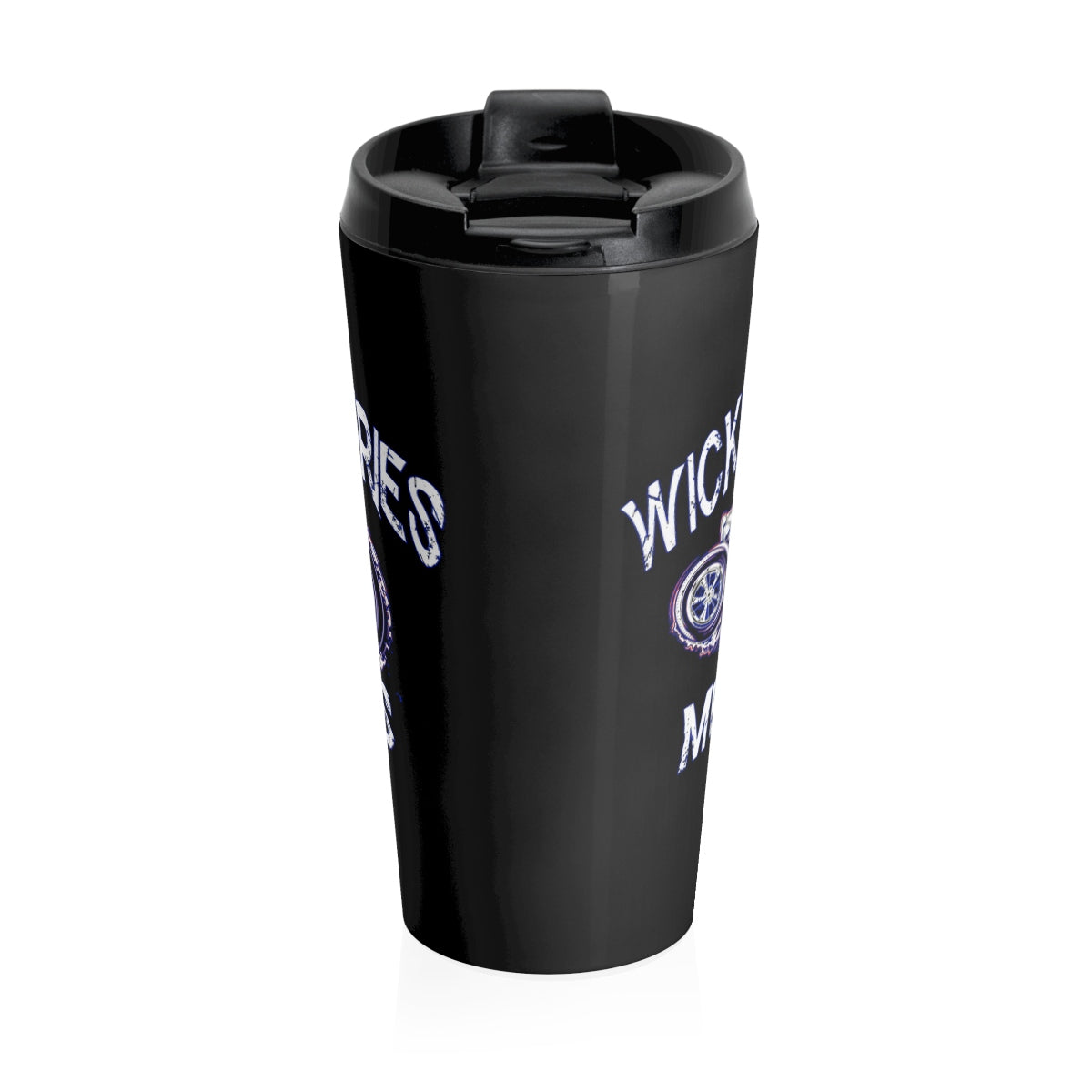 Melting Faces/Stainless Steel Travel Mug