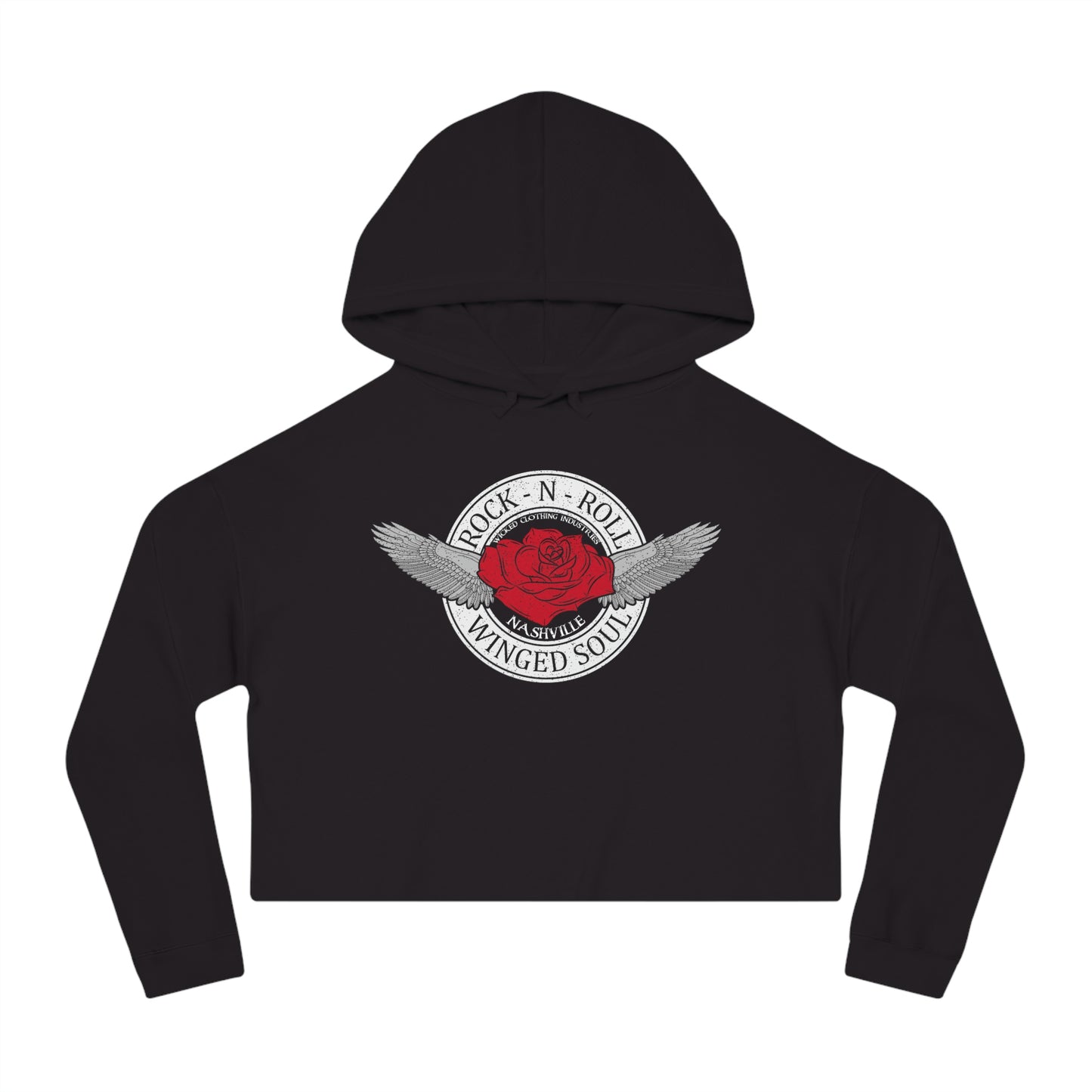 Winged Soul WCI / Cropped Hoodie