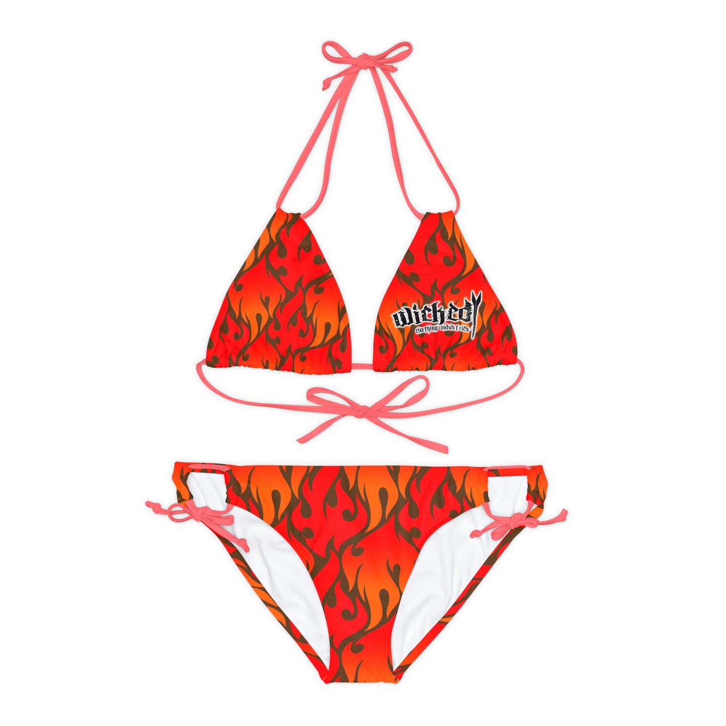 Rebel Love Strappy Bikini Set