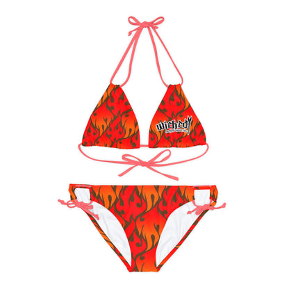 Rebel Love Strappy Bikini Set