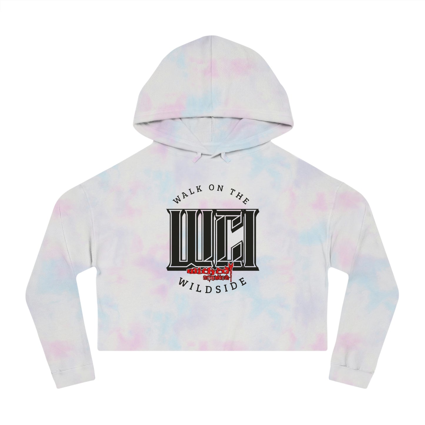 Walk On The WildSide  Cropped Hooded Sweatshirt