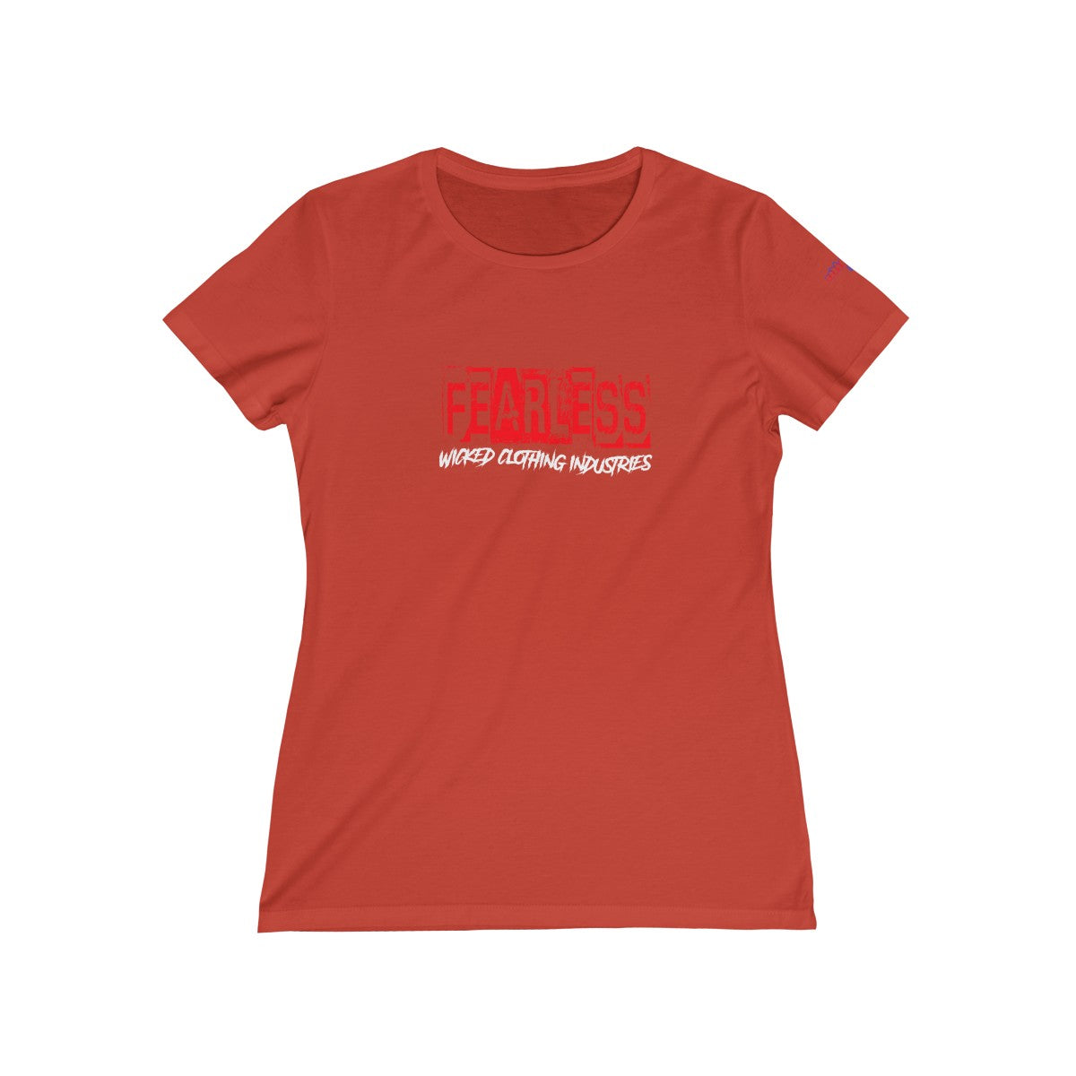 Fearless Red / Shorter Sleeve Tee