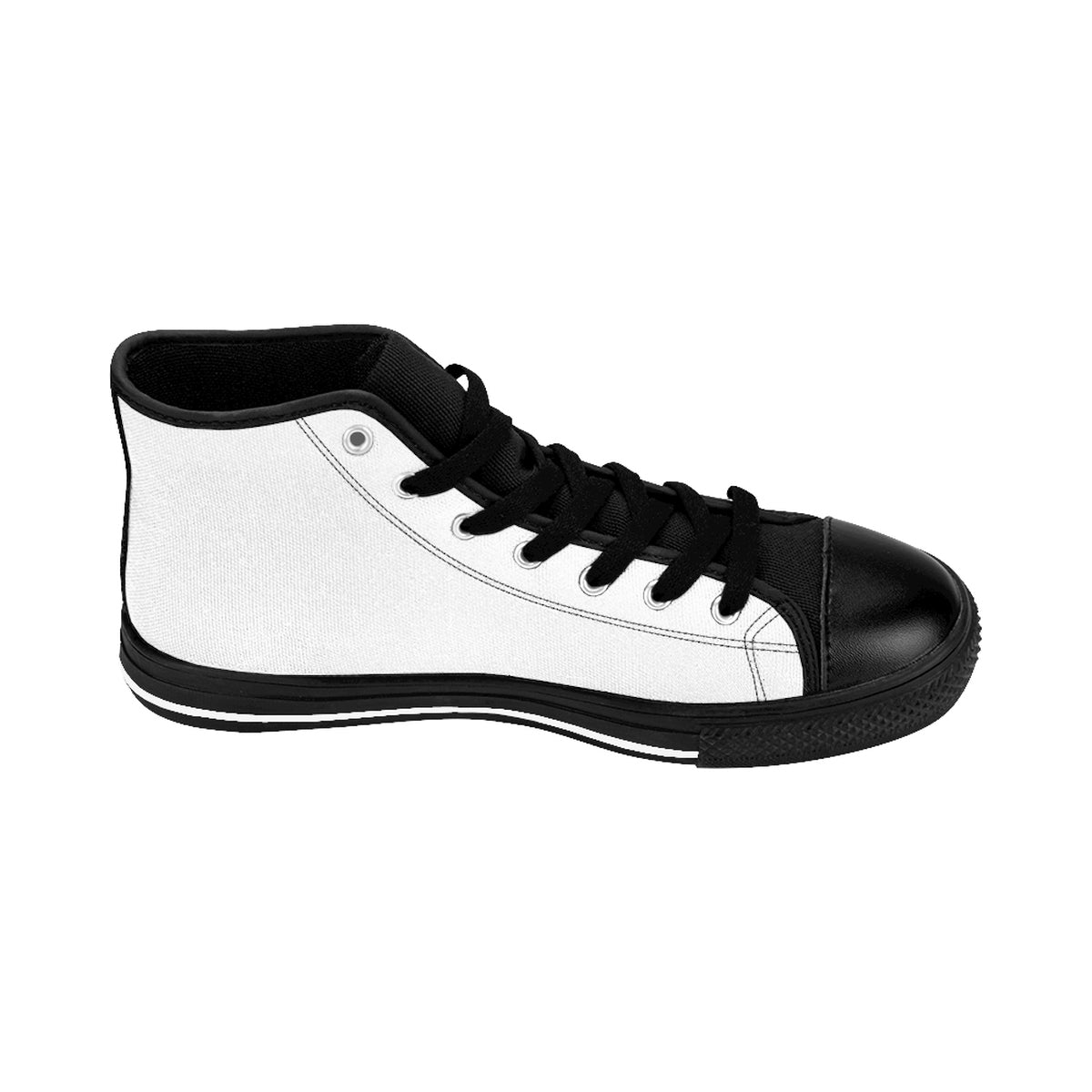 WCI/White/White/Men's High-top Sneakers
