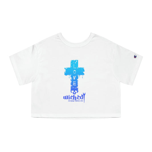 Wicked Love Ocean Cropped T-Shirt