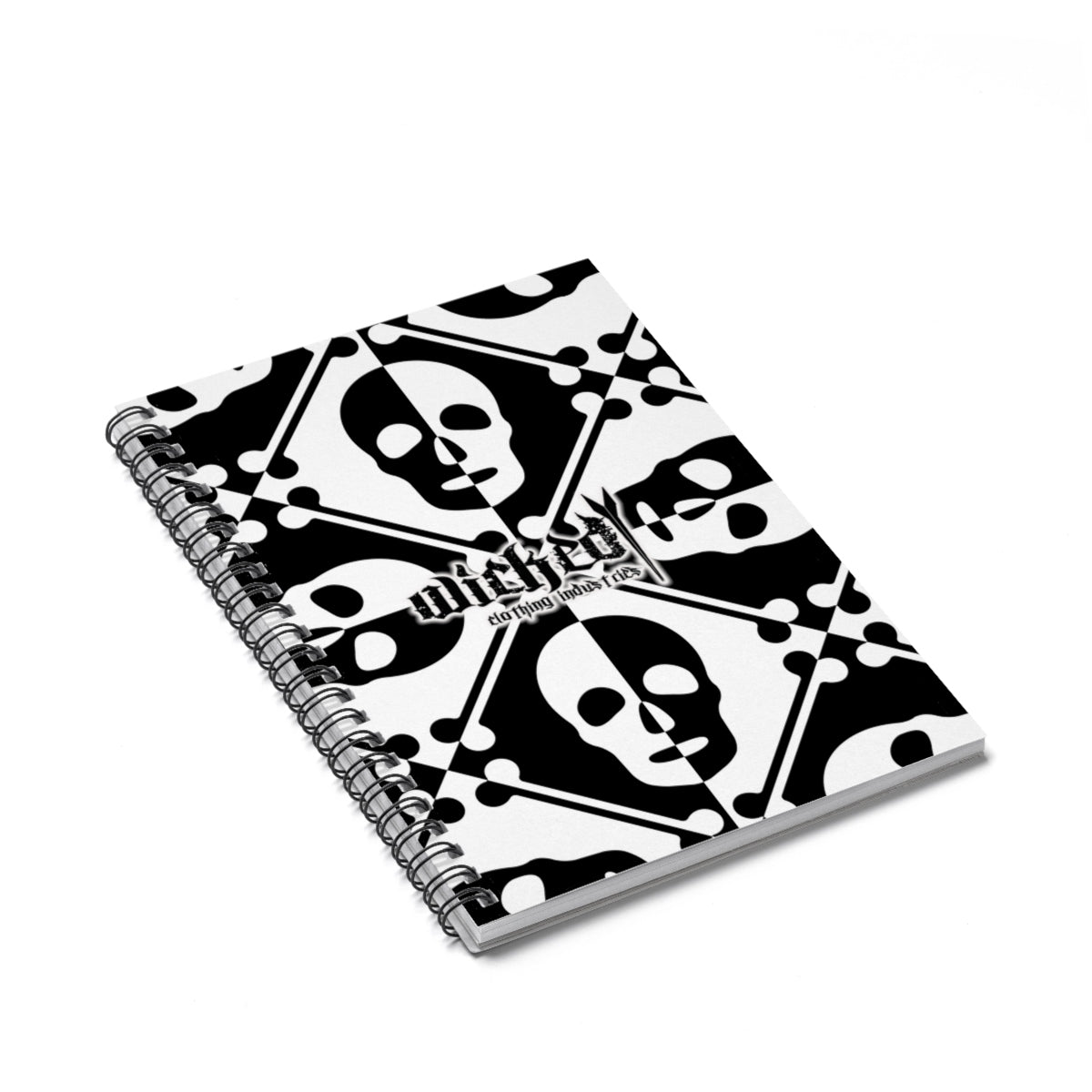 Two Faced /Spiral Notebook - Ruled Line