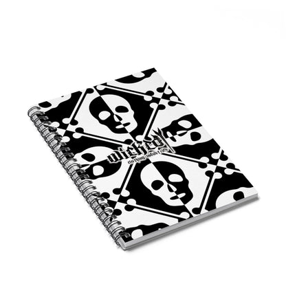 Two Faced /Spiral Notebook - Ruled Line
