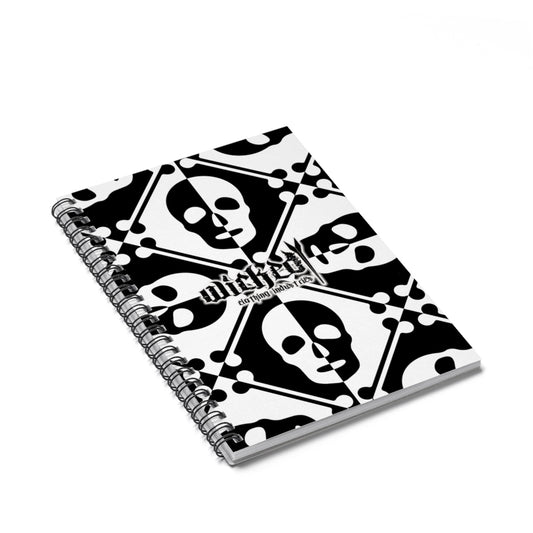 Two Faced /Spiral Notebook - Ruled Line