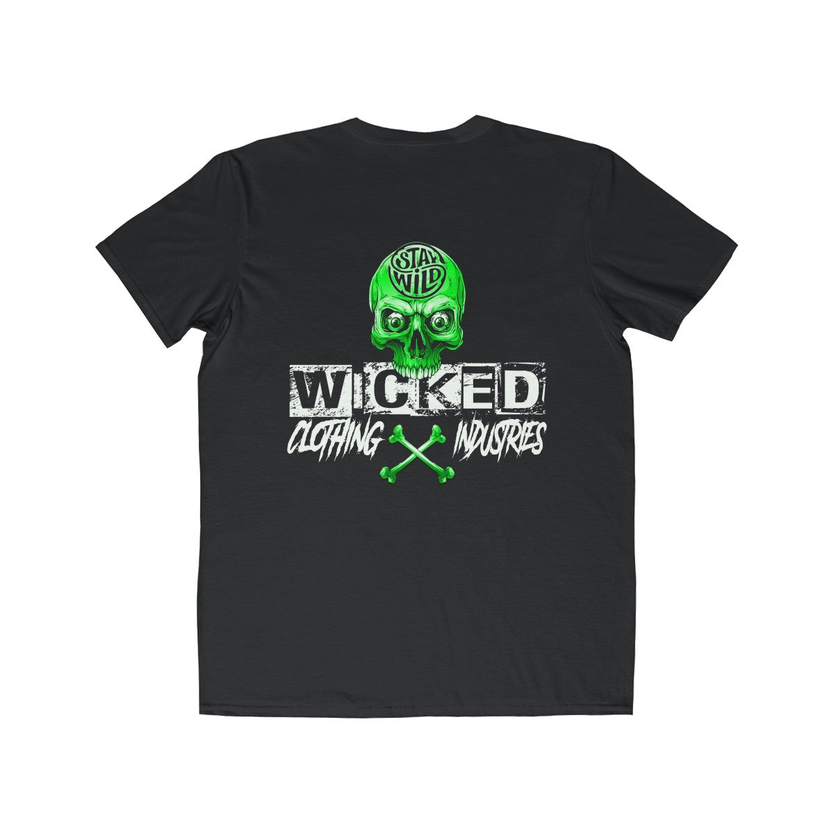 Stay Wild 3/ Green/ Men's Tee
