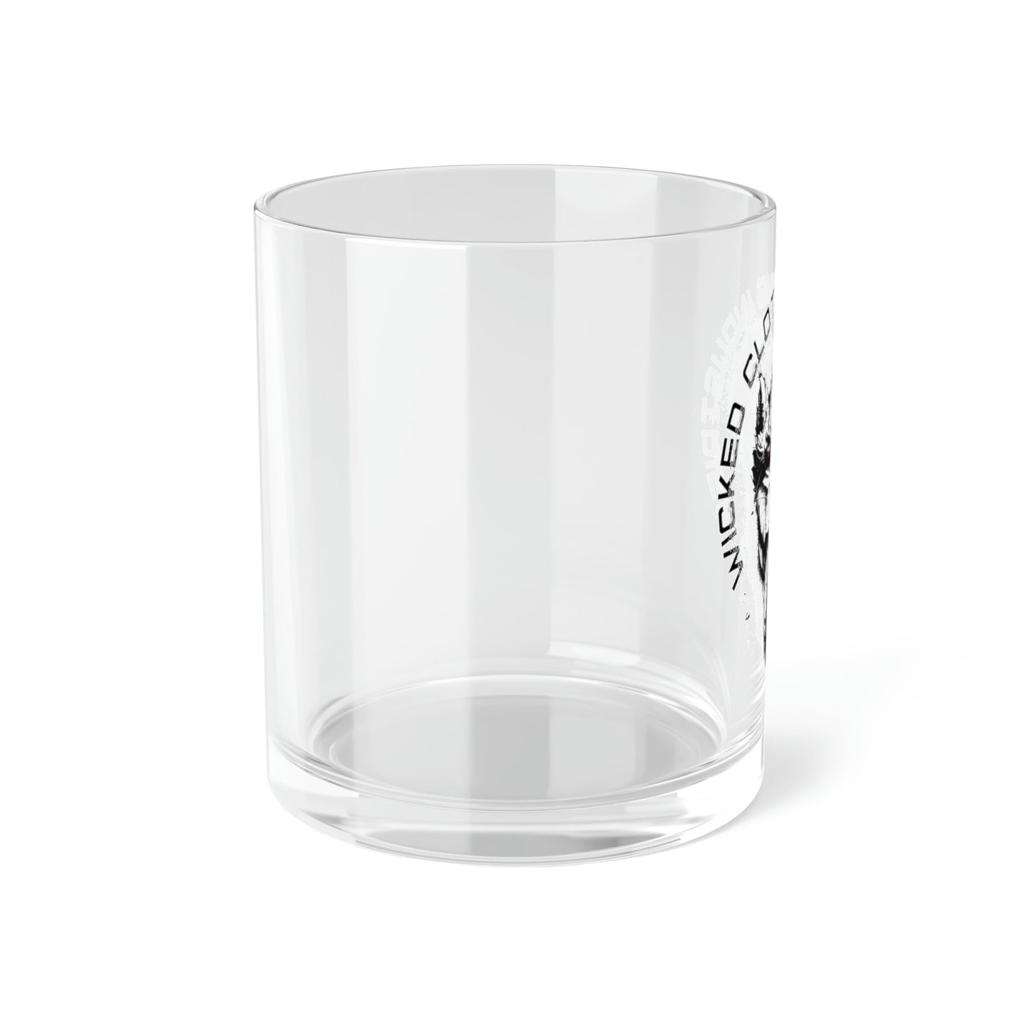 Blood Moon Rising Bar Glass