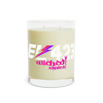 Shockwave EL423 on Glass /Scented Candle