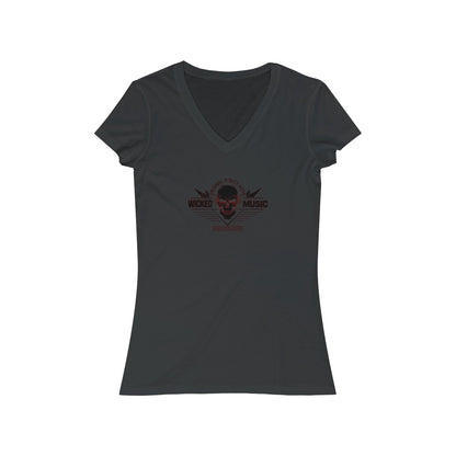 Women's Jersey Short Sleeve V-Neck Tee
