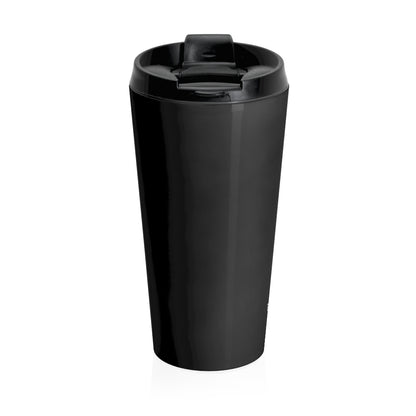 13 Lucky Day Teal Rose/Stainless Steel Travel Mug