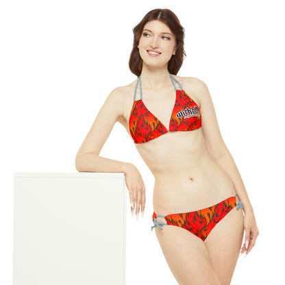 Rebel Love Strappy Bikini Set