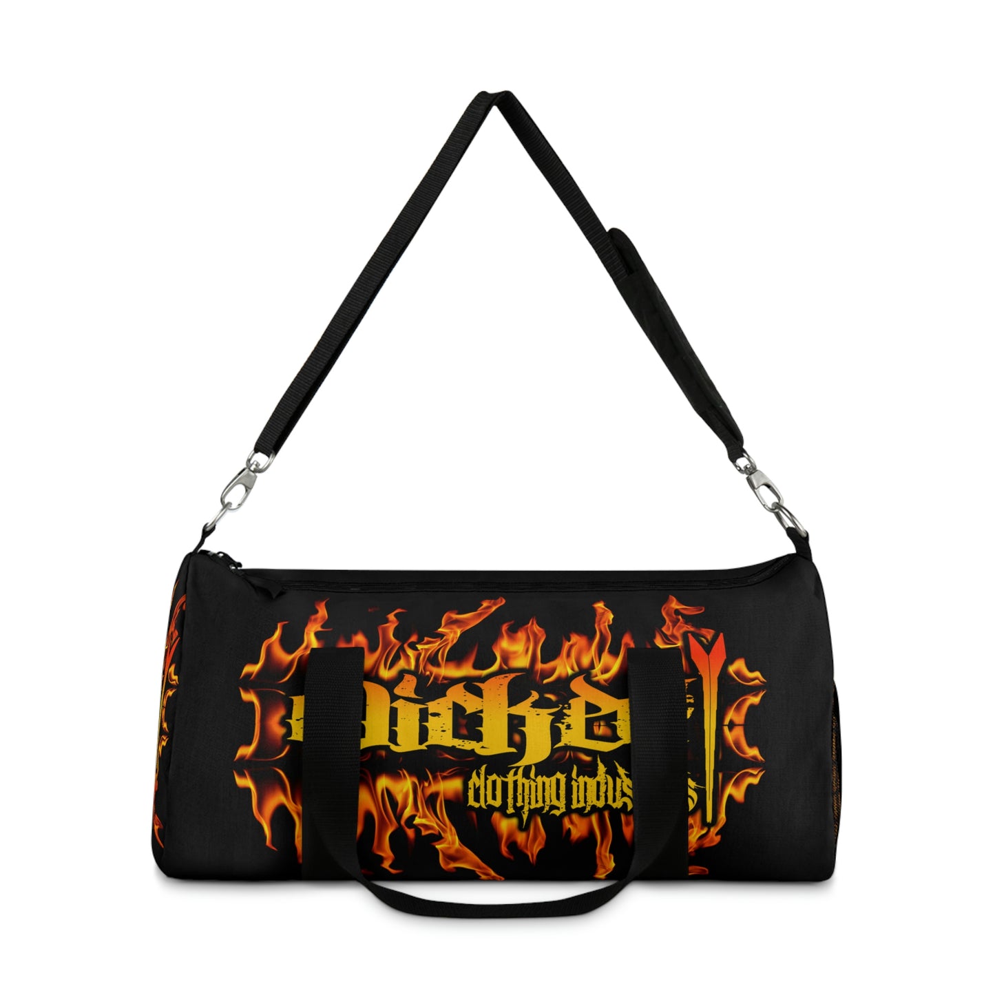 Wicked Flamed Duffel Bag
