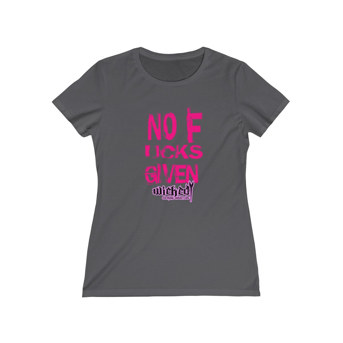 No Fucks Given/ Pink/ Tee Shirt