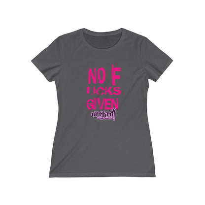 No Fucks Given/ Pink/ Tee Shirt
