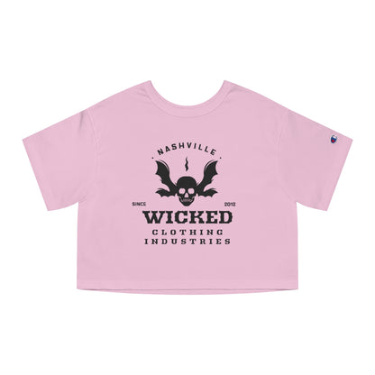 Wicked Bat Nashville  Cropped T-Shirt