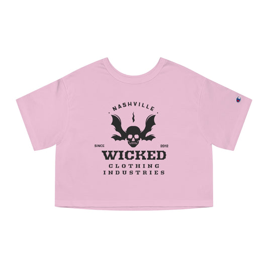 Wicked Bat Nashville  Cropped T-Shirt