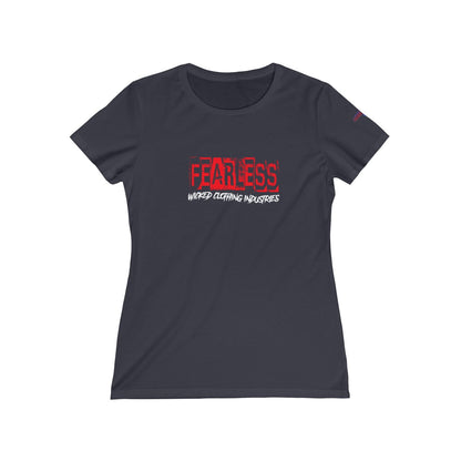 Fearless Red / Shorter Sleeve Tee