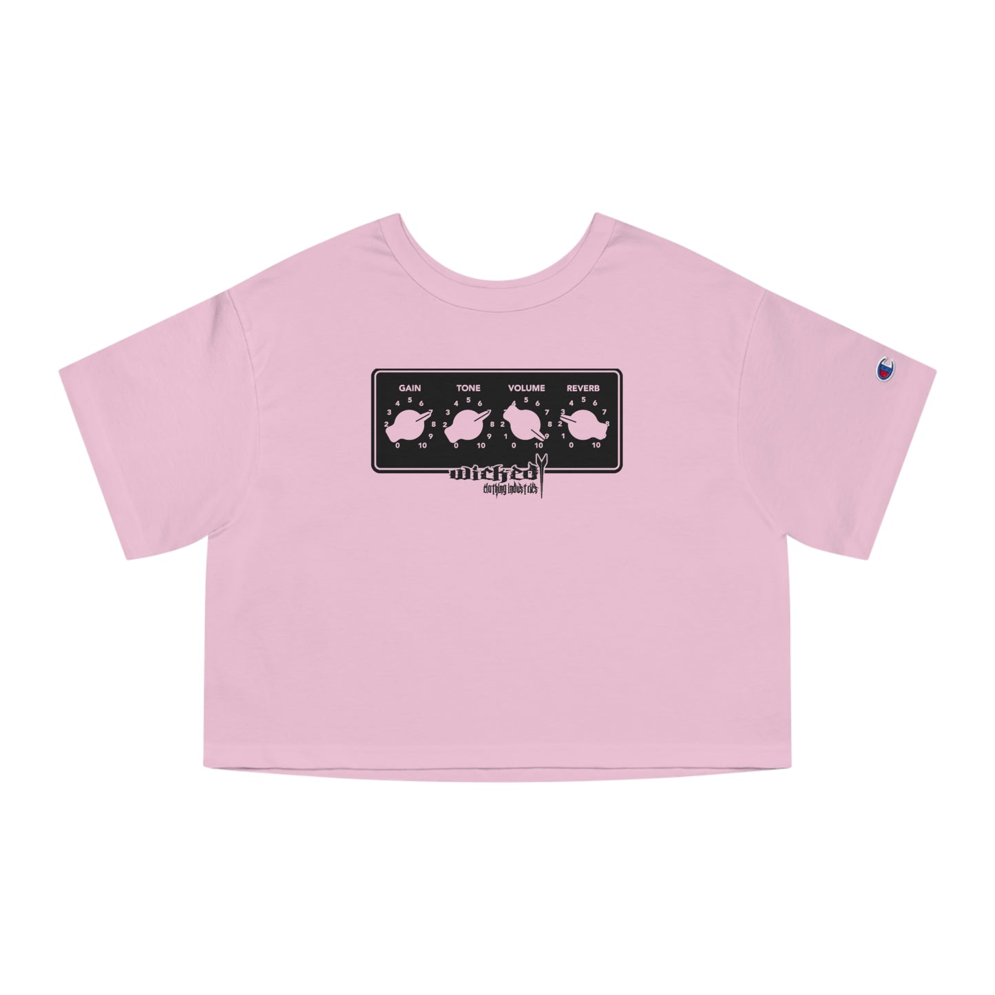 Guitar Amp Cropped T-Shirt