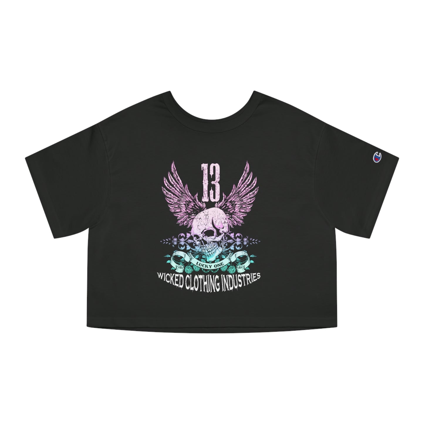 Lucky 13 WCI Cropped T-Shirt
